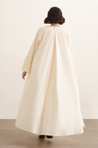 Diana Premium Uzun Kimono Takımı Butter