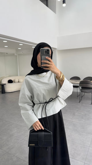 Maxi Gri Bluz